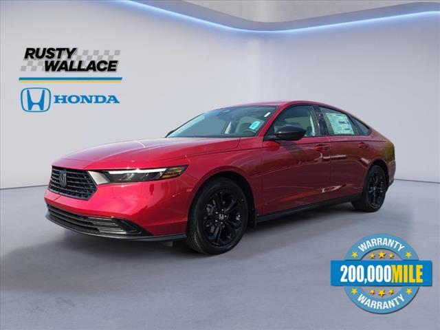 new 2025 Honda Accord car, priced at $30,950