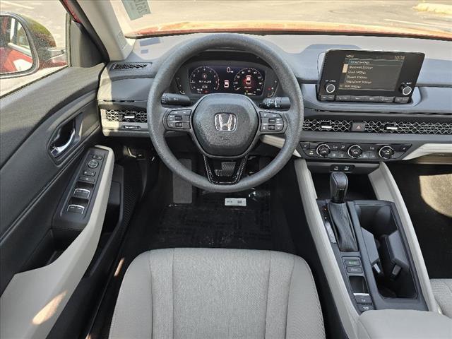 new 2025 Honda Accord car, priced at $30,950