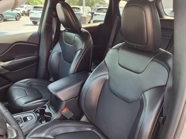 used 2019 Jeep Cherokee car, priced at $17,484