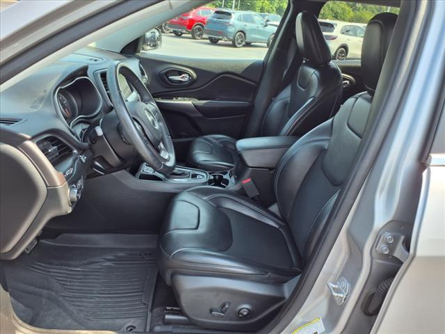 used 2019 Jeep Cherokee car, priced at $17,484