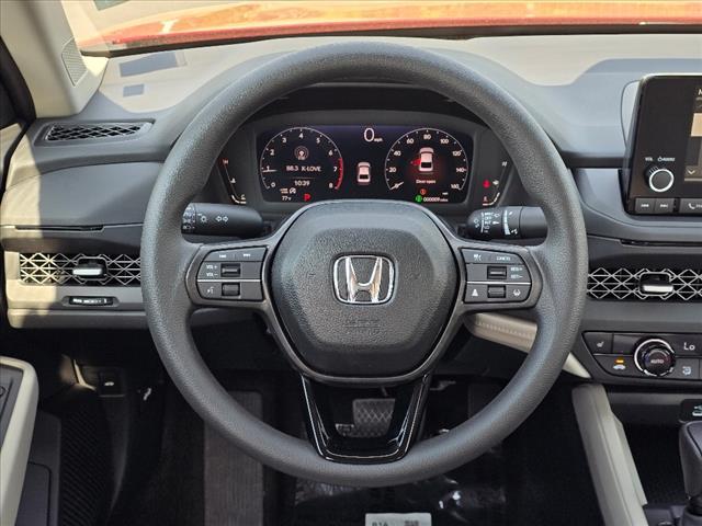 new 2025 Honda Accord car, priced at $31,658