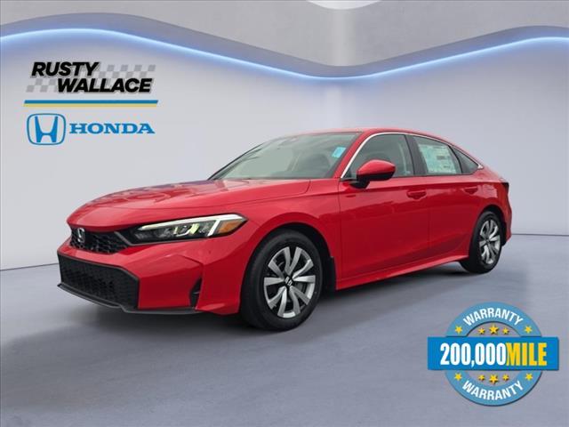 new 2026 Honda Civic car, priced at $25,188