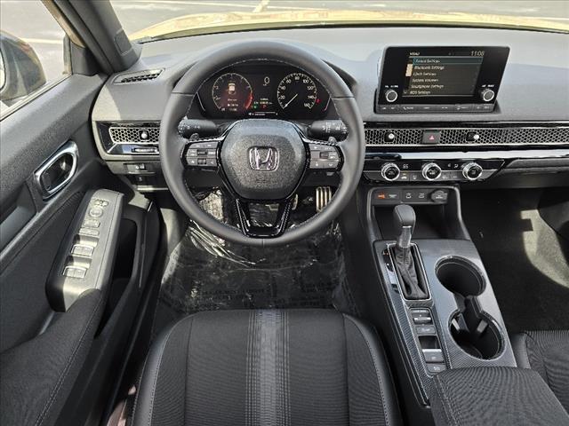 new 2025 Honda Civic car, priced at $29,055