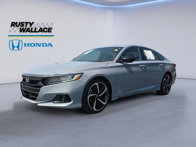 used 2021 Honda Accord car, priced at $17,651