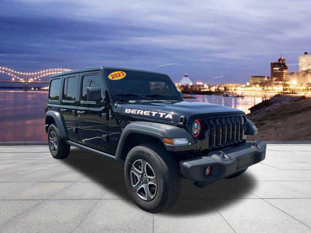 used 2023 Jeep Wrangler car, priced at $35,300