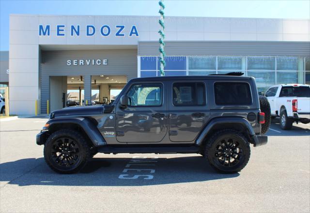 used 2021 Jeep Wrangler Unlimited 4xe car, priced at $29,597