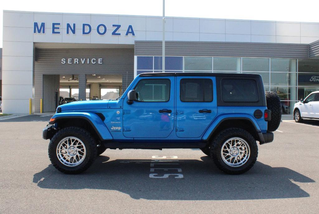 used 2021 Jeep Wrangler Unlimited car, priced at $38,597