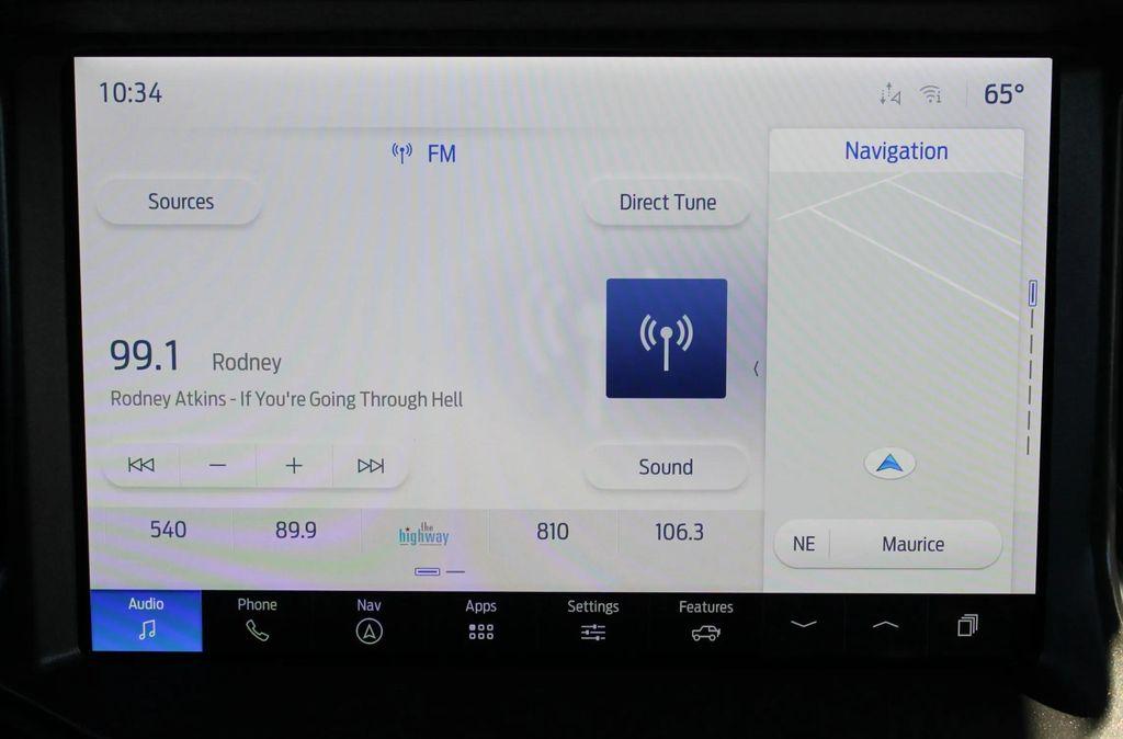 new 2025 Ford Bronco car, priced at $73,300