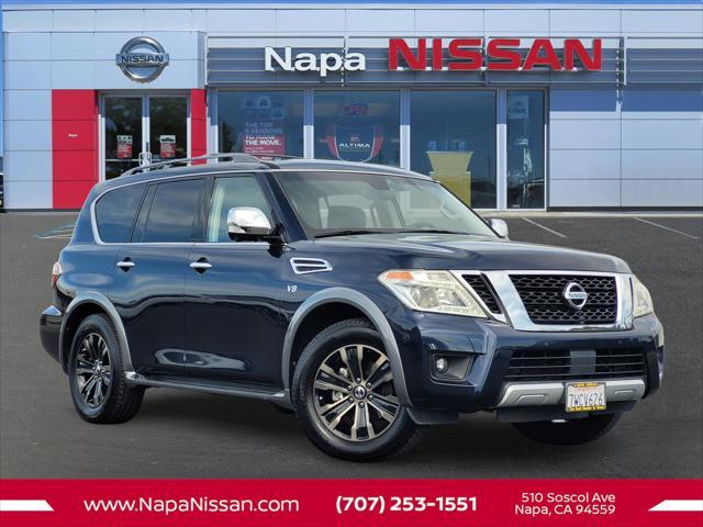 used 2017 Nissan Armada car, priced at $24,856