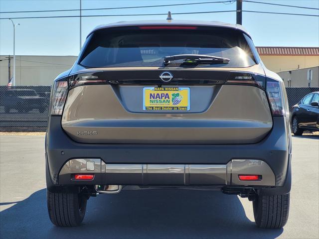 new 2025 Nissan Kicks car, priced at $25,575