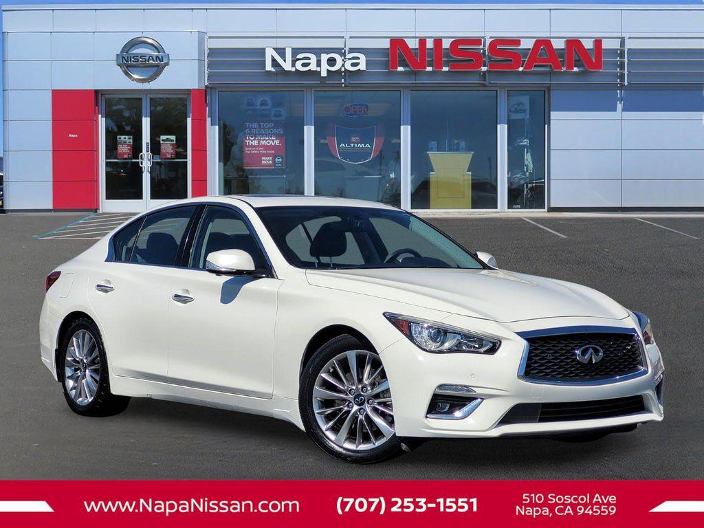 used 2021 INFINITI Q50 car, priced at $21,634