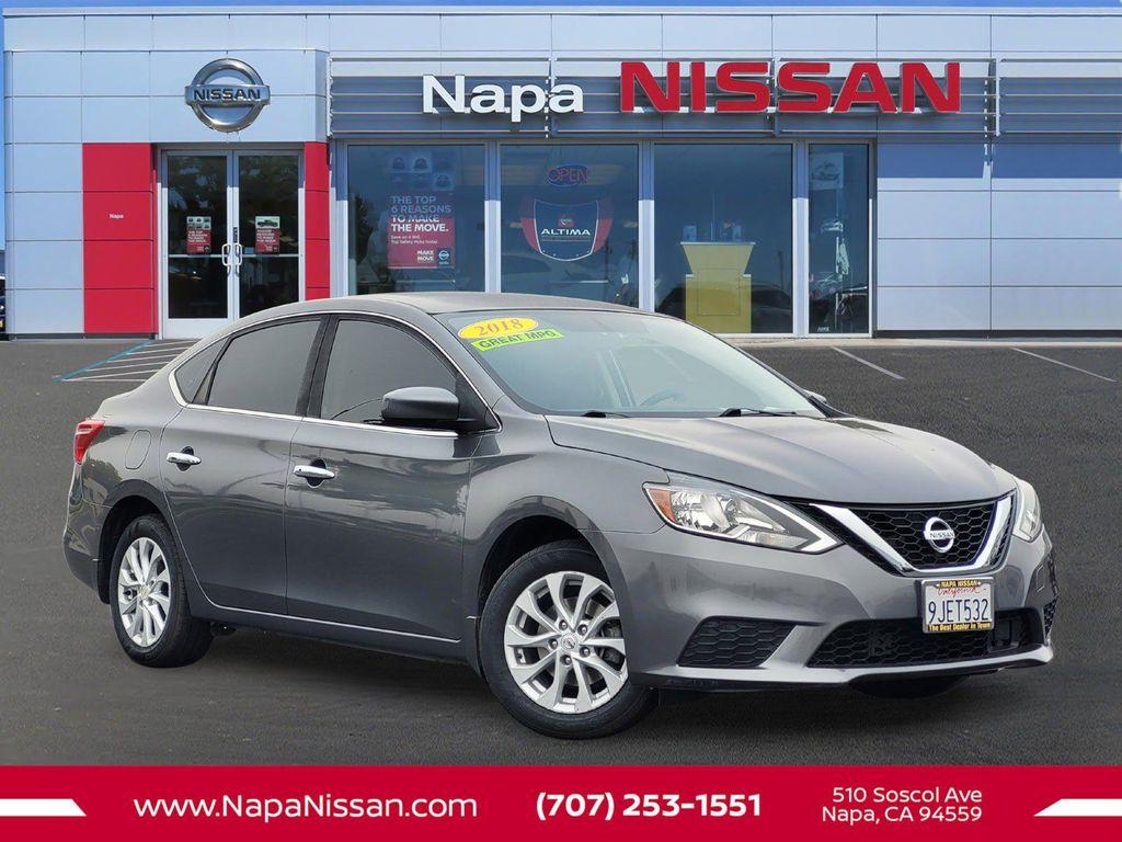 used 2018 Nissan Sentra car, priced at $11,995