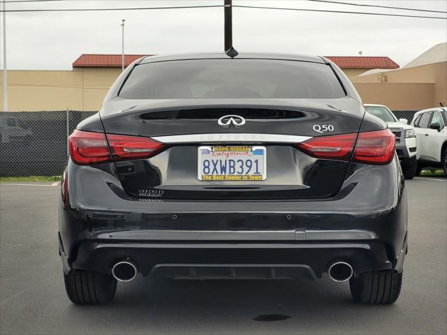 used 2021 INFINITI Q50 car, priced at $19,959