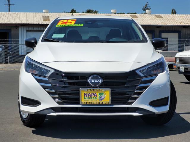 new 2025 Nissan Versa car, priced at $20,695