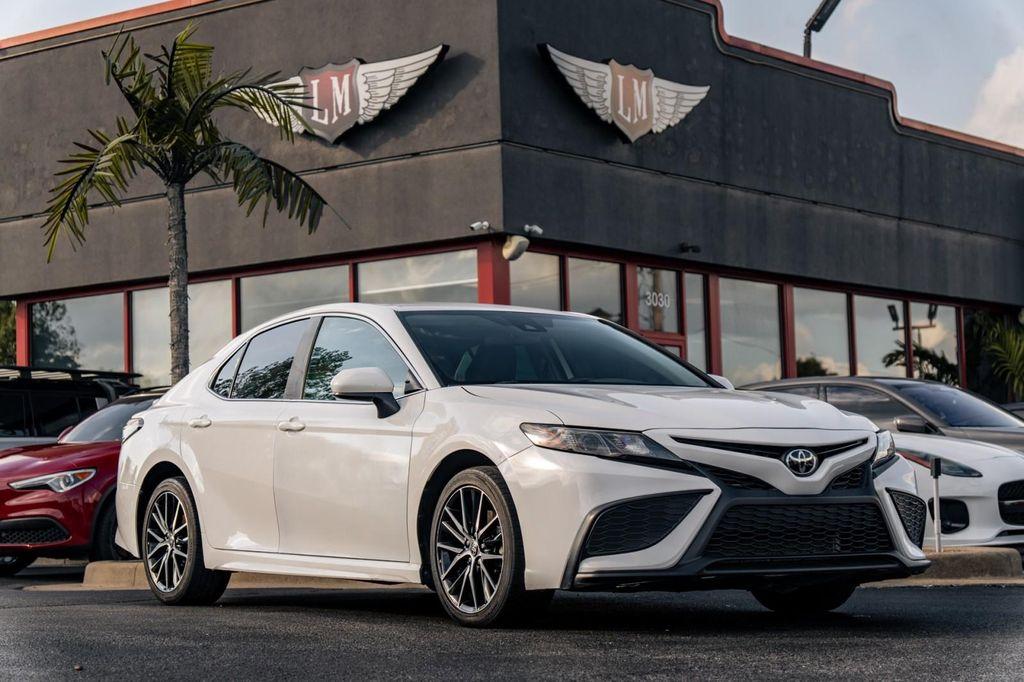 used 2021 Toyota Camry car, priced at $21,900