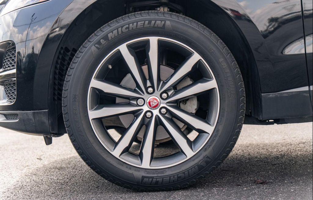 used 2018 Jaguar F-PACE car, priced at $16,900