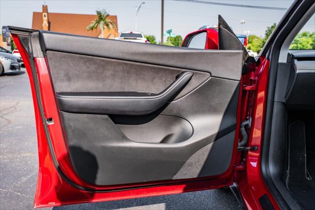 used 2022 Tesla Model Y car, priced at $27,900
