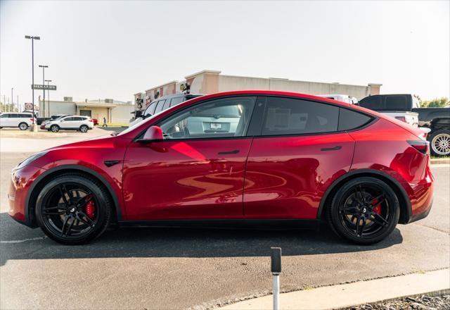 used 2022 Tesla Model Y car, priced at $27,900