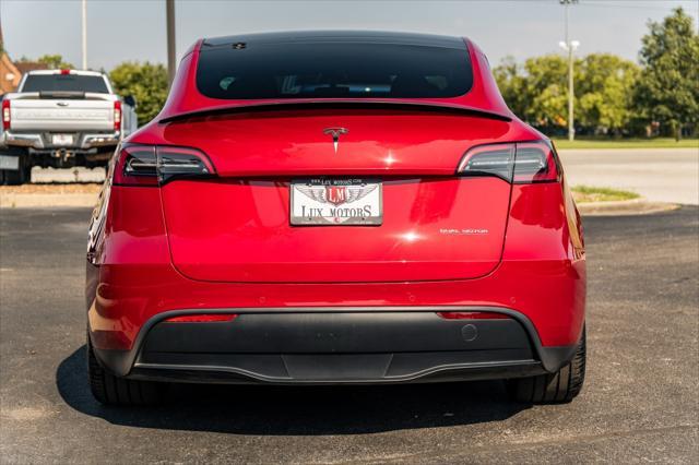 used 2022 Tesla Model Y car, priced at $27,900
