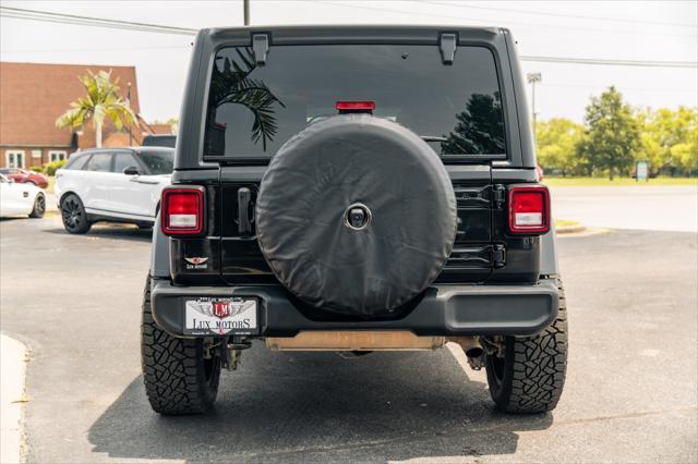 used 2021 Jeep Wrangler Unlimited car, priced at $27,900