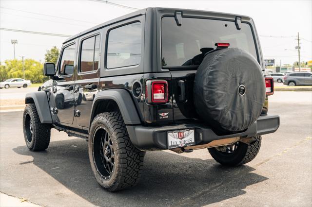 used 2021 Jeep Wrangler Unlimited car, priced at $27,900