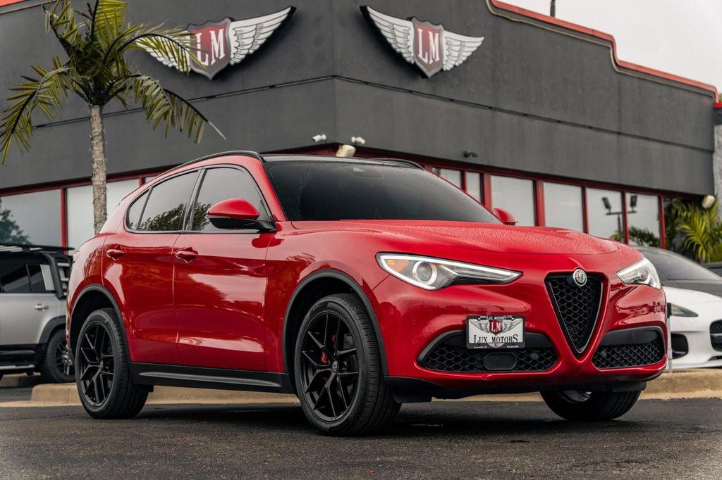 used 2018 Alfa Romeo Stelvio car, priced at $18,900