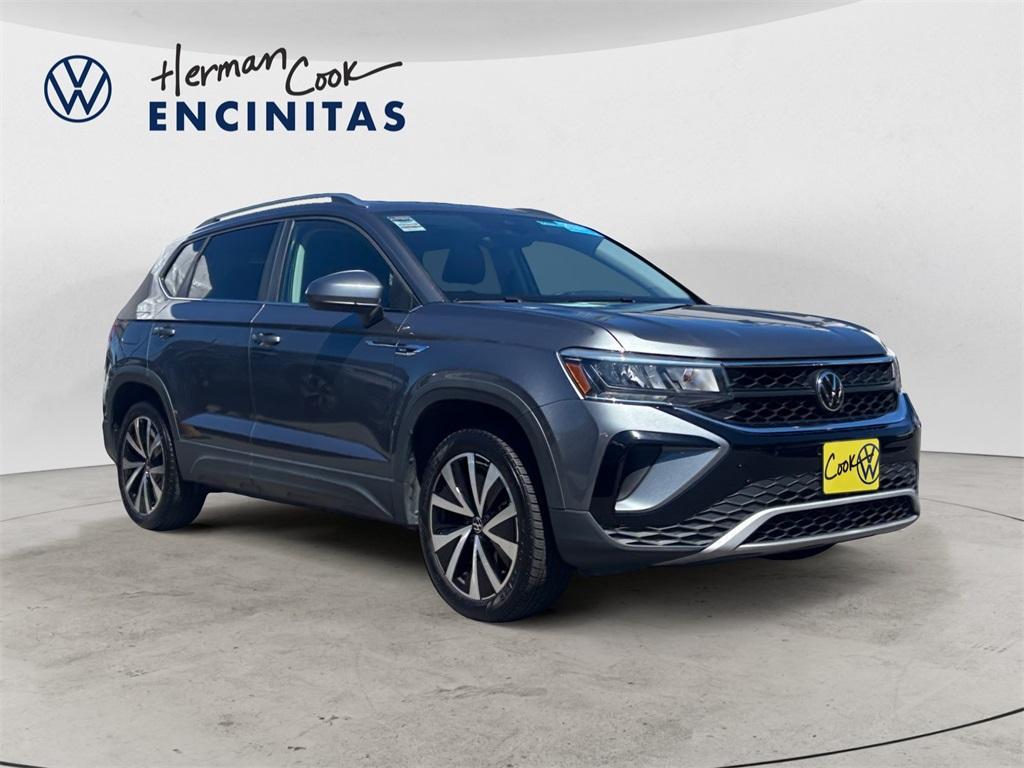 used 2024 Volkswagen Taos car, priced at $20,495