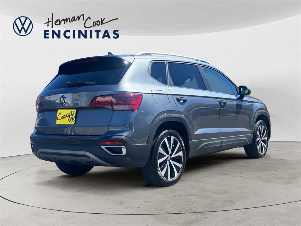used 2024 Volkswagen Taos car, priced at $20,495