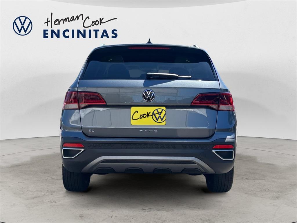 used 2024 Volkswagen Taos car, priced at $20,495