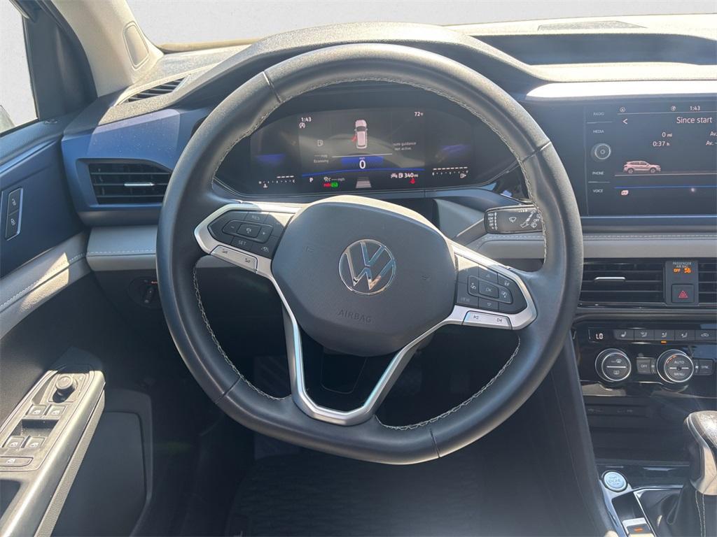 used 2024 Volkswagen Taos car, priced at $20,495