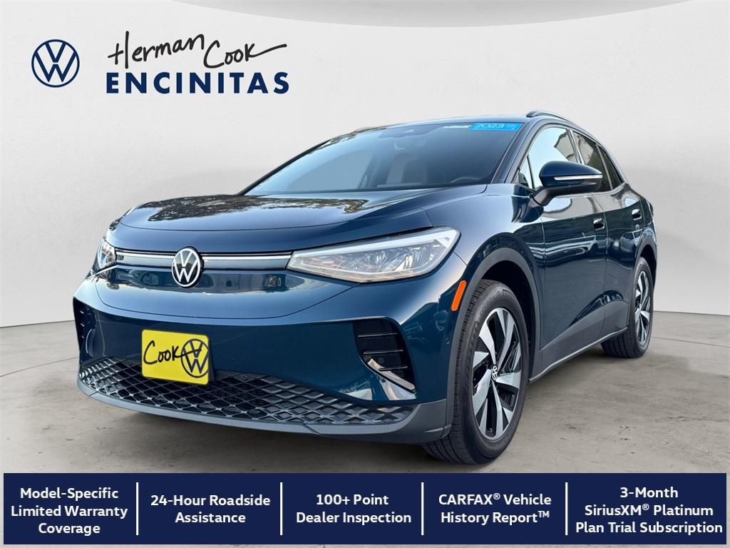used 2023 Volkswagen ID.4 car, priced at $20,495