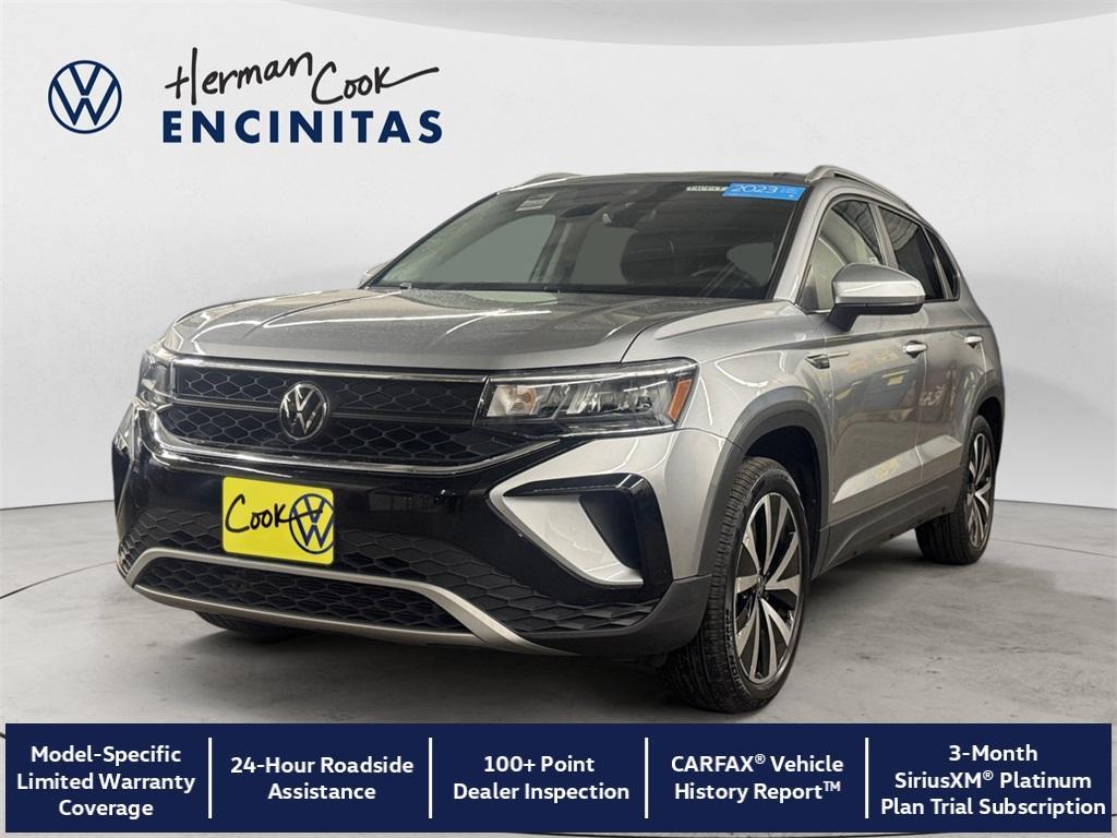 used 2023 Volkswagen Taos car, priced at $20,995