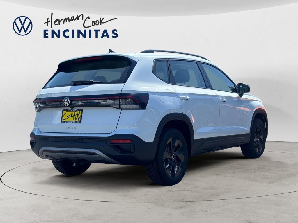 new 2025 Volkswagen Taos car, priced at $26,905