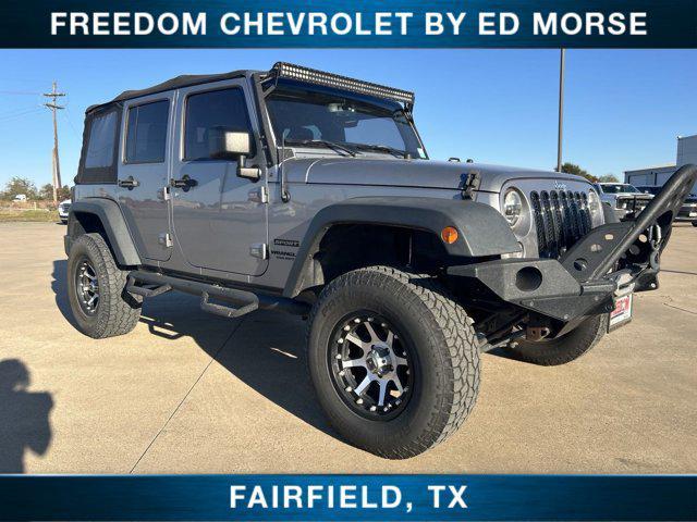 used 2015 Jeep Wrangler Unlimited car, priced at $16,885