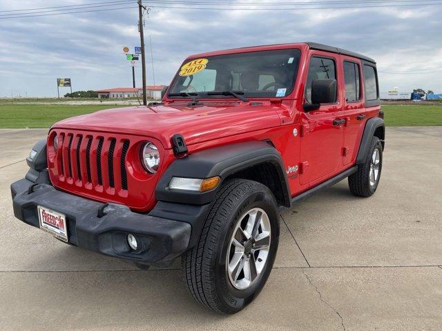 used 2019 Jeep Wrangler Unlimited car, priced at $28,875
