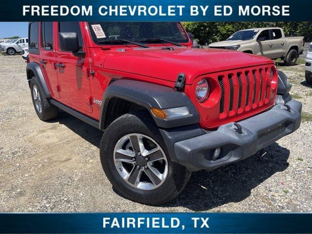 used 2019 Jeep Wrangler Unlimited car, priced at $29,498