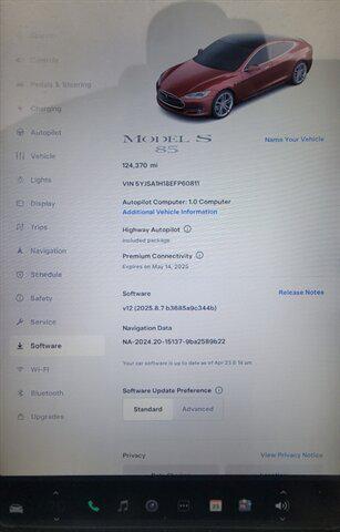 used 2014 Tesla Model S car, priced at $11,999