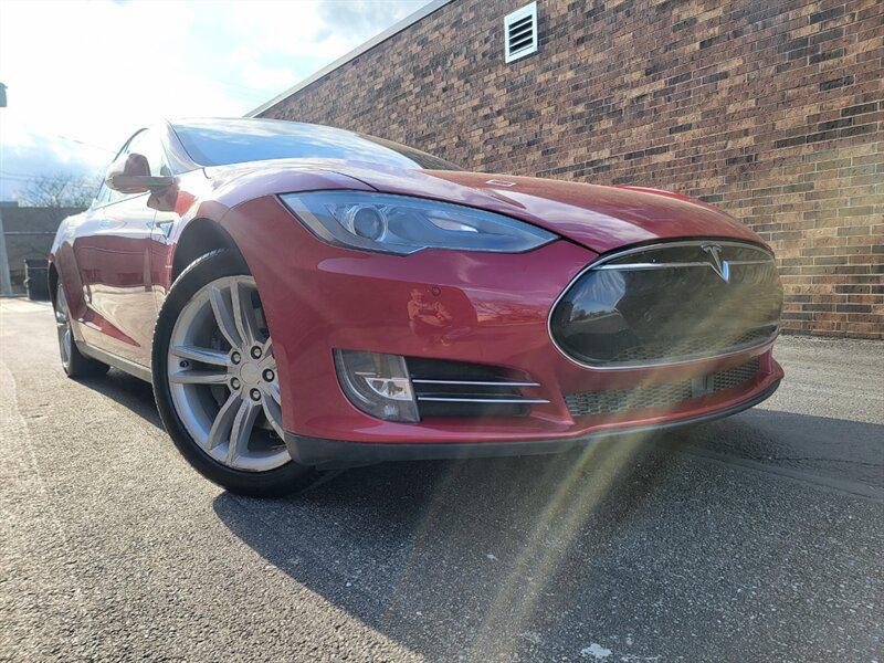 used 2014 Tesla Model S car, priced at $10,999