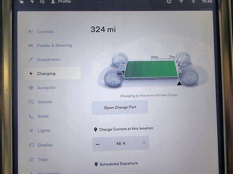 used 2017 Tesla Model X car, priced at $16,999