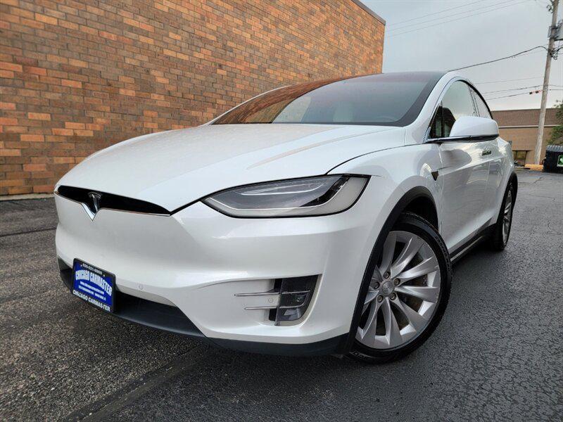 used 2017 Tesla Model X car, priced at $16,999