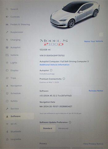 used 2017 Tesla Model S car, priced at $20,999