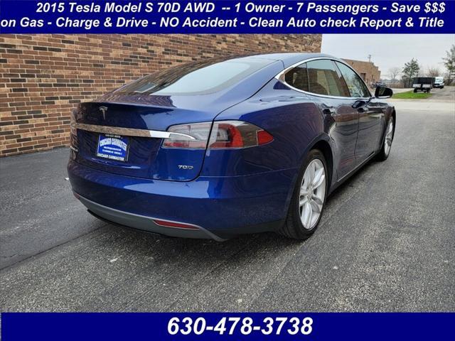 used 2015 Tesla Model S car, priced at $12,999