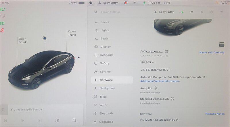 used 2018 Tesla Model 3 car, priced at $14,999