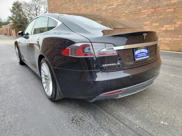 used 2015 Tesla Model S car, priced at $13,999