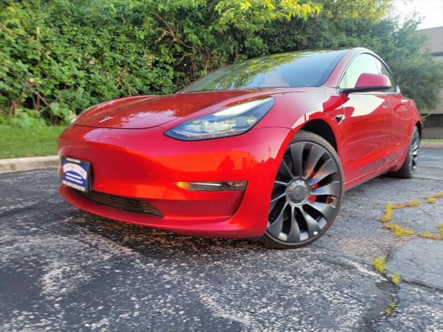 used 2021 Tesla Model 3 car, priced at $15,999