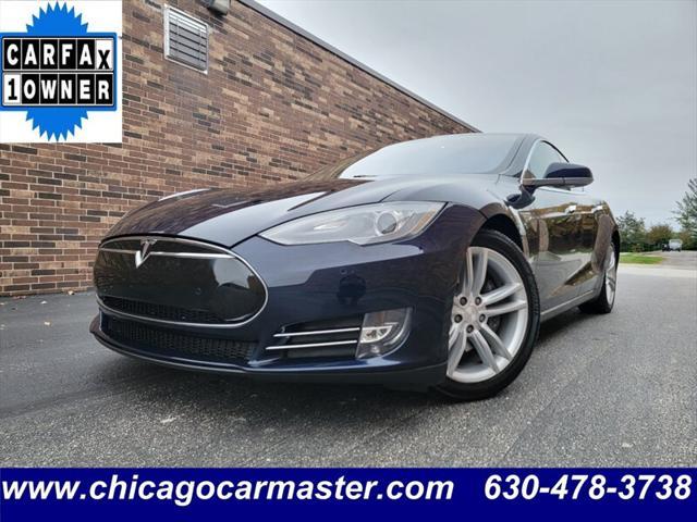 used 2014 Tesla Model S car, priced at $11,999