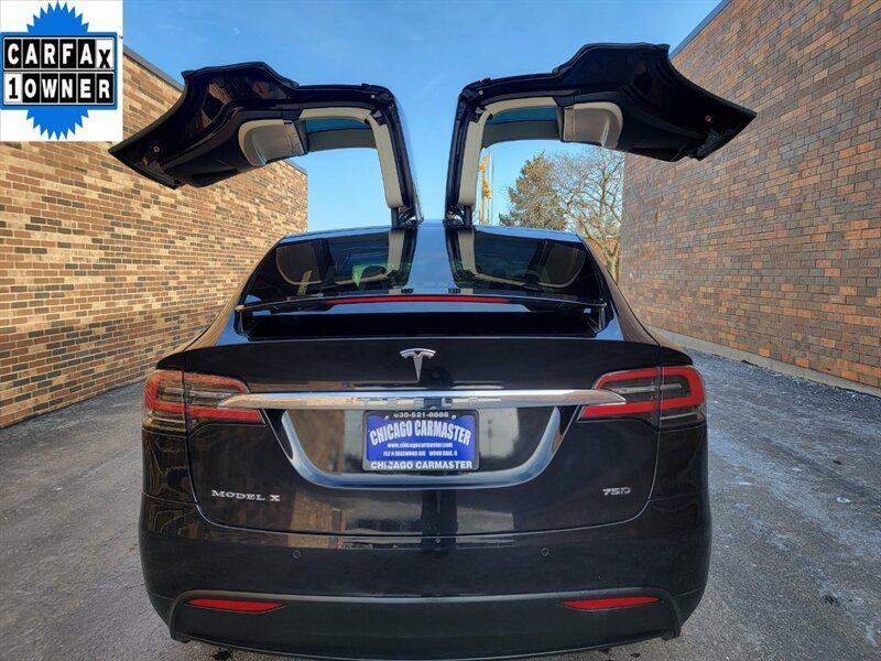 used 2017 Tesla Model X car, priced at $20,999