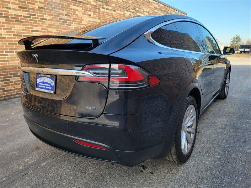 used 2017 Tesla Model X car, priced at $20,999