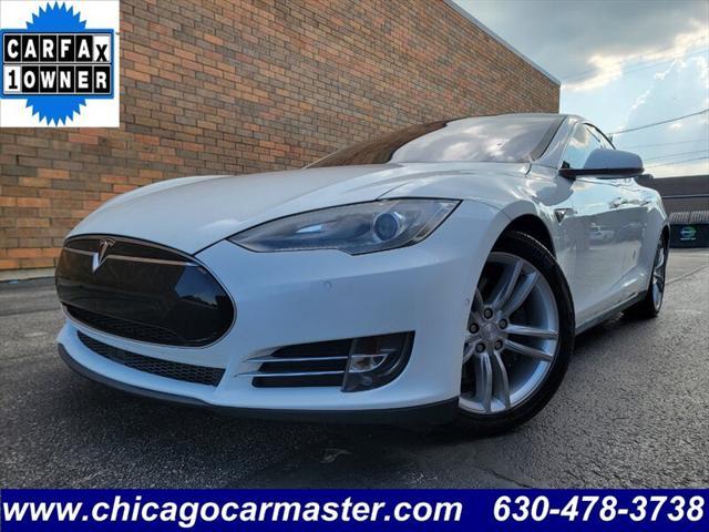used 2015 Tesla Model S car, priced at $11,999