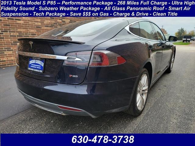 used 2013 Tesla Model S car, priced at $12,999